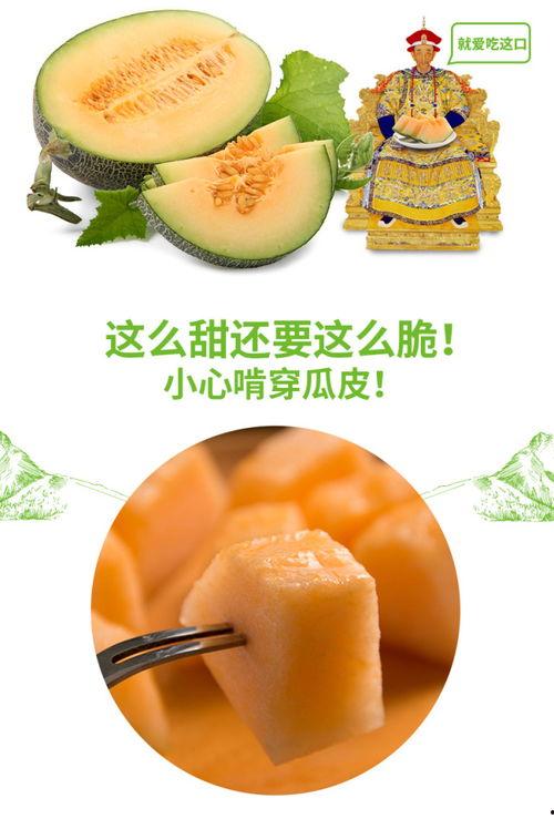 吃蜜瓜特写,夏日味蕾盛宴